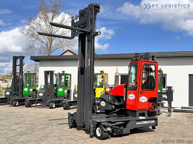 Carretilla elevadora de 4 vías Combilift C4000 / GAS / TRIPLEX / 9300MM /LIKE NEW