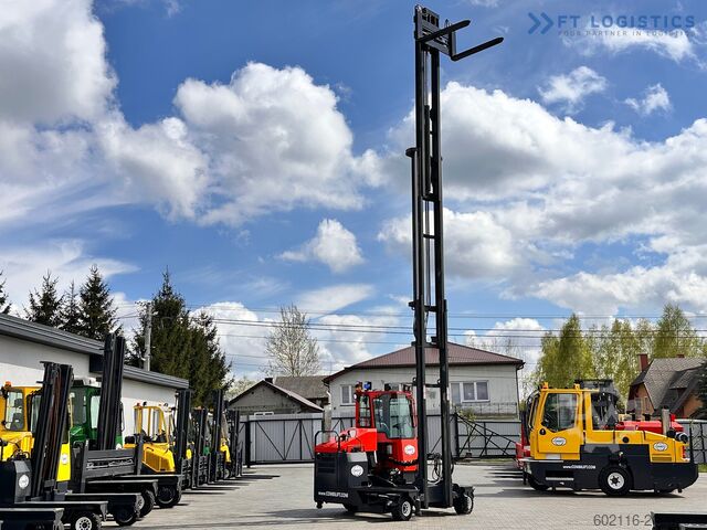 Carretilla elevadora de 4 vías Combilift C4000 / GAS / TRIPLEX / 9300MM /LIKE NEW