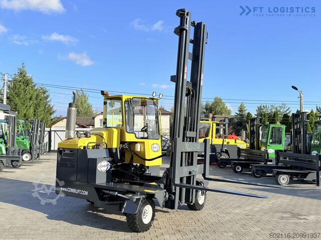 Carretilla retráctil de 4 vías Combilift C5000XL GAS DUPLEX 6000MM FREE LIFT