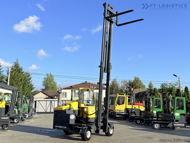 Carretilla retráctil de 4 vías Combilift C5000XL GAS DUPLEX 6000MM FREE LIFT