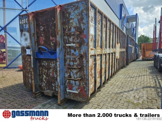 Container cu cârlig  Abrollcontainer ca. 40m³
