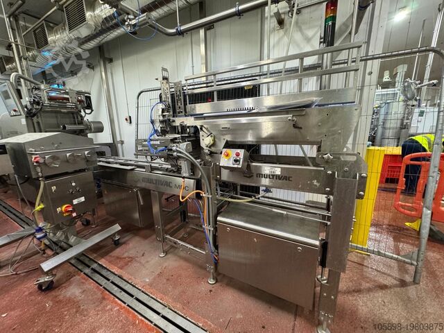 2016 model Multivac tabak kapama hattı, 2000 saatin altında kullanım Multivac T700