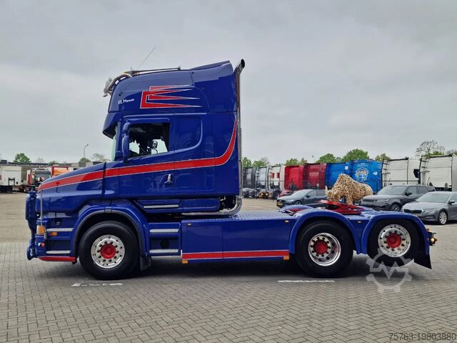 Scania T580 V8 Topline 6k2 - Original Scania Hauber / Torpedo - Ručni menjač - Prikaži kamion - Reta Scania T580 V8 Topline 6x2 - Original Scania Hauber / ...