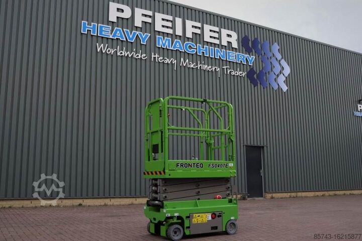 Schaarlift Fronteq FS0407E New, CE Declaration, 6m Working He