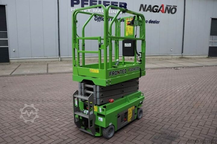 Schaarlift Fronteq FS0407E New, CE Declaration, 6m Working He