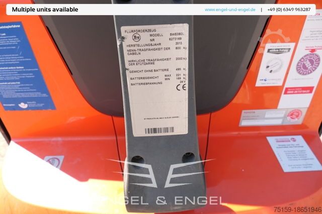 Manual stacker bt SWE 080L