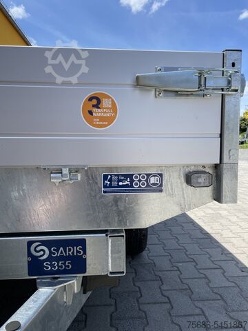 Tippvagn 3-vägs Saris K1 306 184 3500 Elektrische Kippfunktion