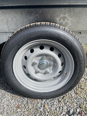 Dreiseitenkipper Anhänger Saris K3 306 170 3500 3-Seiten Kipper E-Pumpe