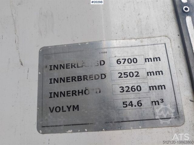 NTM Box trailer w/ Side opening. NTM Box trailer w/ Side opening.