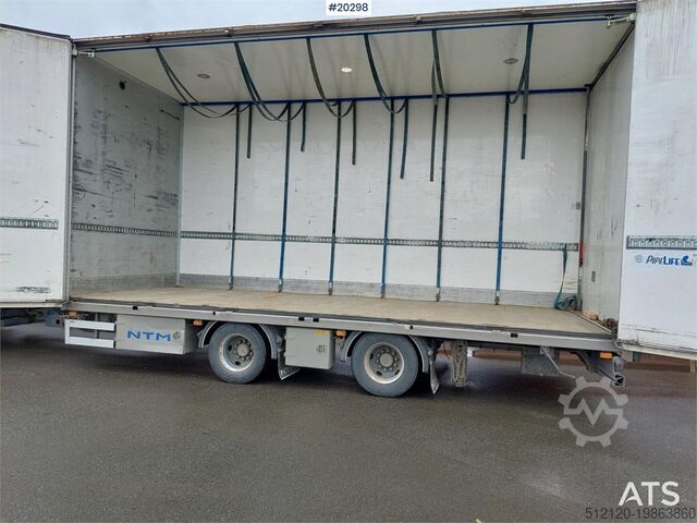 NTM Box trailer w/ Side opening. NTM Box trailer w/ Side opening.