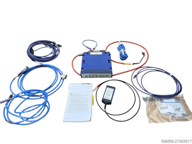 ETAS ES891.1 + ES165.1 – mätset för ECU | CAN FlexRay Ethernet ETAS ES891.1 + ES165.1 – zestaw pomiarowy ECU | CAN FlexRay Ethernet ETAS ES891.1 + ES165.1 – zestaw pomiarowy ECU | CAN FlexRay Ethernet