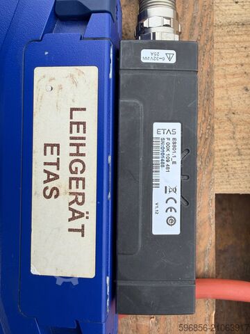 ETAS ES891.1 + ES165.1 – mätset för ECU | CAN FlexRay Ethernet ETAS ES891.1 + ES165.1 – zestaw pomiarowy ECU | CAN FlexRay Ethernet ETAS ES891.1 + ES165.1 – zestaw pomiarowy ECU | CAN FlexRay Ethernet
