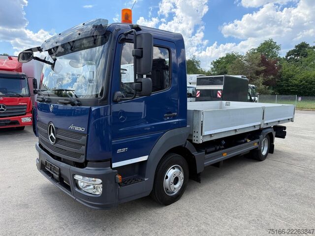 Pick-up furgon MERCEDES-BENZ ATEGO 821 L Pritsche 5 m*Klima+Luft HA+2 X AHK