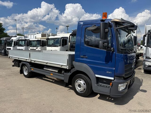 Pick-up furgon MERCEDES-BENZ ATEGO 821 L Pritsche 5 m*Klima+Luft HA+2 X AHK