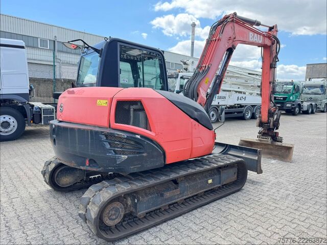 Mini-pelle KUBOTA KX080-4    Rototilt RS30  + Sortier/Greifmodul