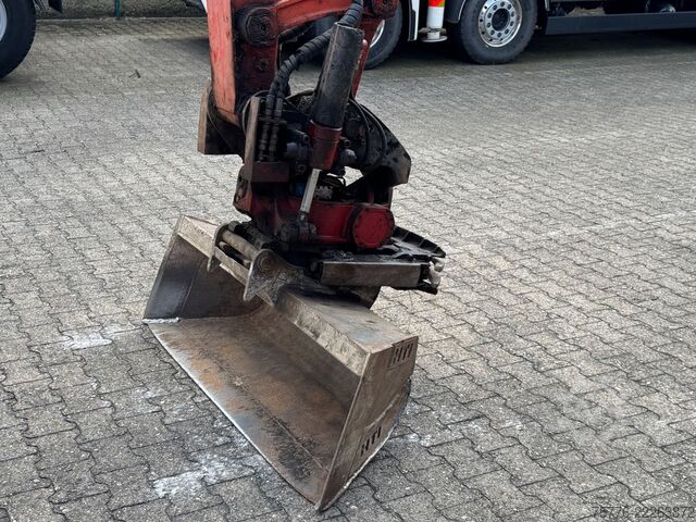 Mini-pelle KUBOTA KX080-4    Rototilt RS30  + Sortier/Greifmodul