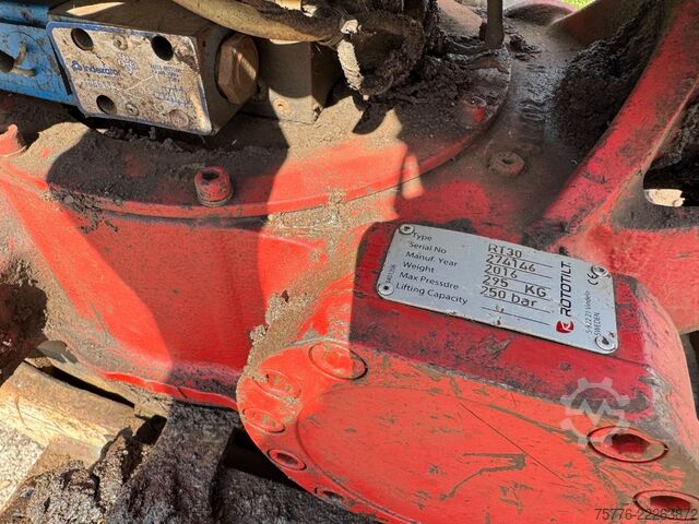 Mini-pelle KUBOTA KX080-4    Rototilt RS30  + Sortier/Greifmodul