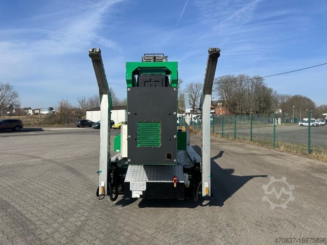Kamyon üzerine monteli vinç MERCEDES-BENZ Böcker RK 36-2400 / Raupenkran / Dachdecker /