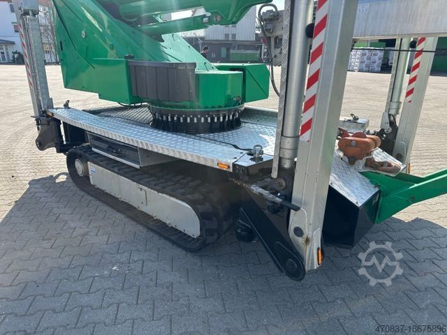 Kamyon üzerine monteli vinç MERCEDES-BENZ Böcker RK 36-2400 / Raupenkran / Dachdecker /
