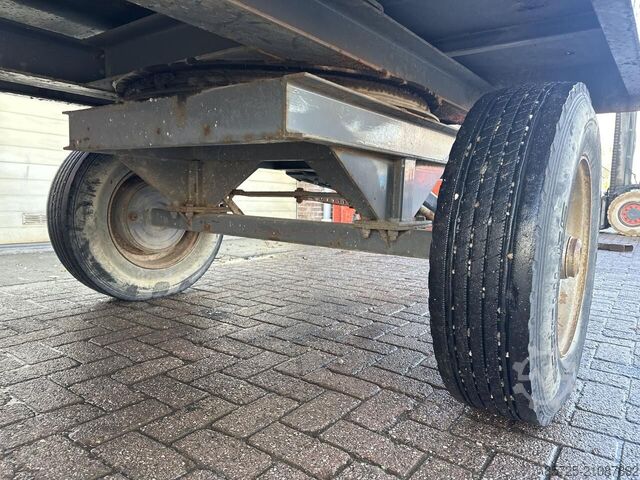 Platte bak  Industrie aanhanger - Gebruikt