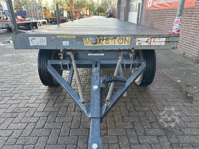 Platte bak  Industrie aanhanger - Gebruikt
