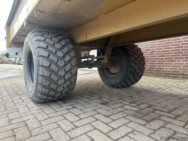 Bakkenwagen voor achter kraan / shovel tractor trailer  Bakkenwagen voor achter kraan / shovel