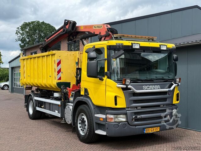 Vinç kamyonu Scania P320 Palfinger PK18002-EH N.C.H. 14T Cable Syst...