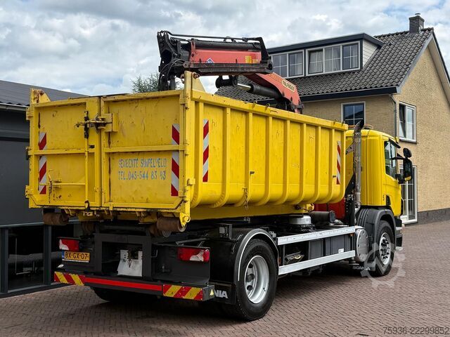Vinç kamyonu Scania P320 Palfinger PK18002-EH N.C.H. 14T Cable Syst...