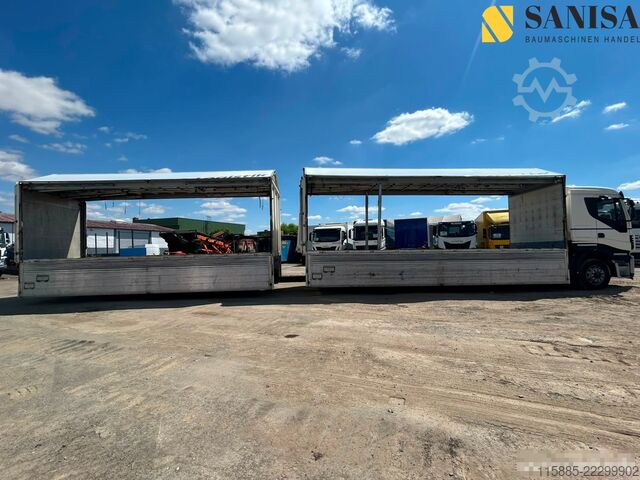 Camião de bebidas Iveco Stralis AS260S42/2x LBW/Schwenkwand/Zug