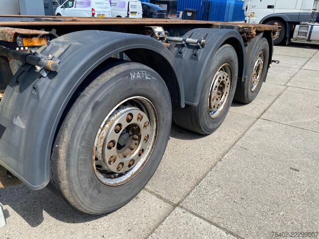Container transport Krone SD Chassis / ADR / 2x Extendable / MB + Disc / ...