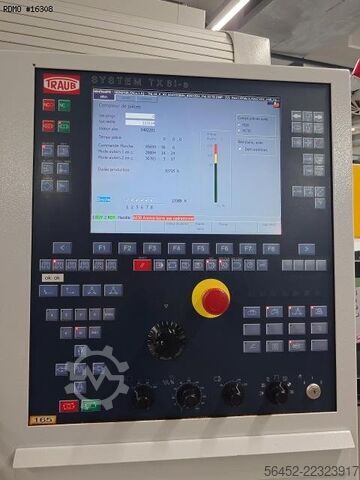 Torno de cabezal movil cnc TRAUB TNL 18/7B
