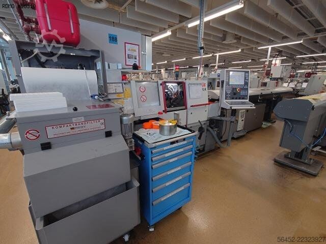 Torno de cabezal movil cnc TRAUB TNL 12K