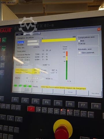 Torno de cabezal movil cnc TRAUB TNL 12K
