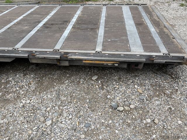 Swap body open Wecon Verzinkte Plattform Zurringe+Lochleiste