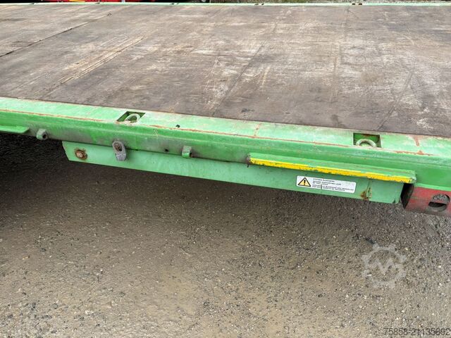 Swap body trailer Krone BDF 7,45m TOP Zustand Zurringe