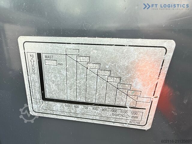 4-wheel forklift DOOSAN 70 / DUPLEX / FORK 2500MM / POSITIONER