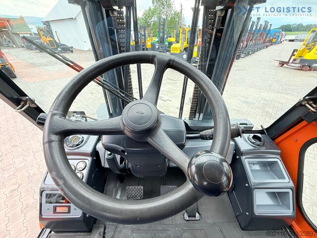 4-wheel forklift DOOSAN 70 / DUPLEX / FORK 2500MM / POSITIONER