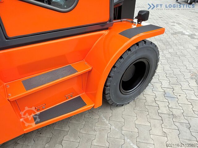4-wheel forklift DOOSAN 70 / DUPLEX / FORK 2500MM / POSITIONER
