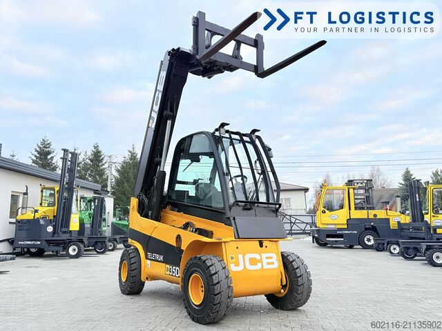 Telescopic loader JCB TLT 35D 4X4 CABIN POSITIONER NEW TIRES