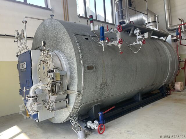 Stoomketel Loos 7000kg/h 13Bar Dampfkessel Loos 7000kg/h 13Bar