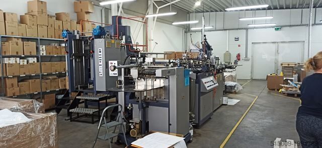 Mașină automată pentru fabricarea cutiilor rigide Zhengrun RB6040 + ATJ600