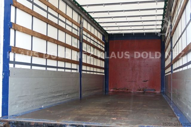 Växelflakssläp KRONE WP 7.3 LS5-CS Pritsche Plane BDF Bordwände