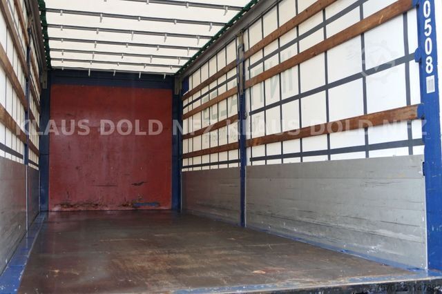 Växelflakssläp KRONE WP 7.3 LS5-CS Pritsche Plane BDF Bordwände