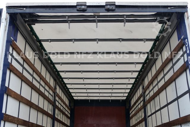 Växelflakssläp KRONE WP 7.3 LS5-CS Pritsche Plane BDF Bordwände