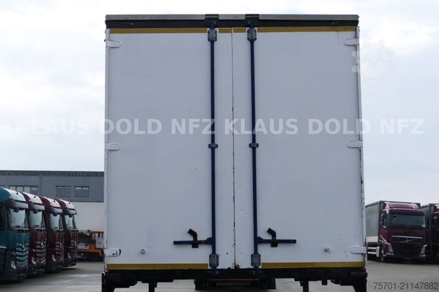 Växelflakssläp KRONE WP 7.3 LS5-CS Pritsche Plane BDF Bordwände