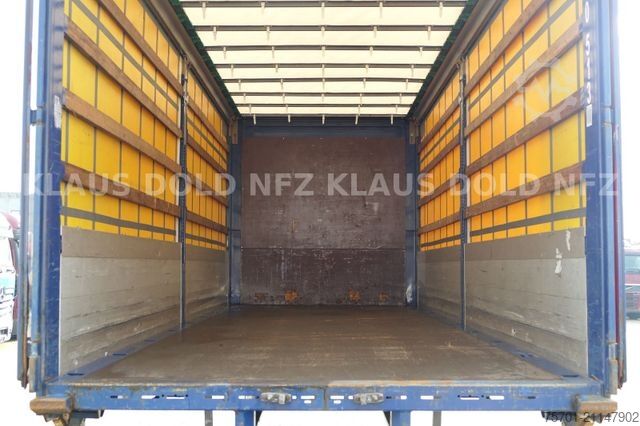 Växelflakssläp KRONE WP 7.3 LS5-CS Pritsche Plane BDF Bordwände