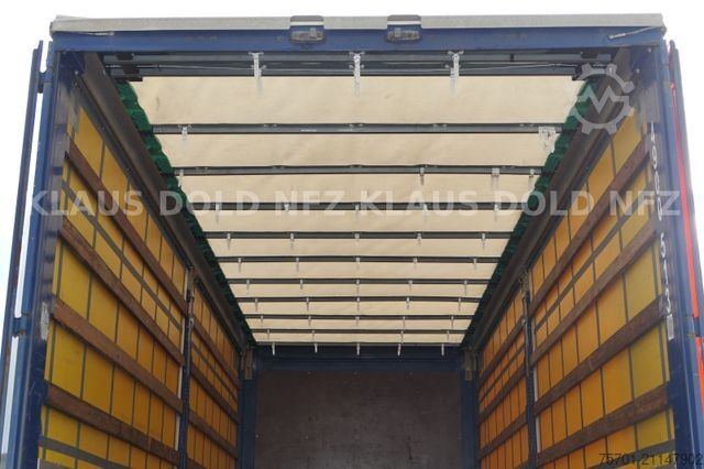 Växelflakssläp KRONE WP 7.3 LS5-CS Pritsche Plane BDF Bordwände