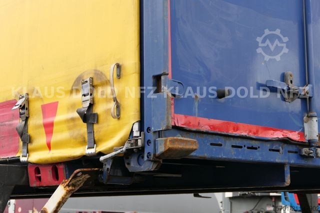 Växelflakssläp KRONE WP 7.3 LS5-CS Pritsche Plane BDF Bordwände