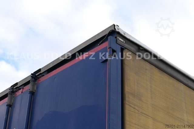 Växelflakssläp KRONE WP 7.3 LS5-CS Pritsche Plane BDF Bordwände