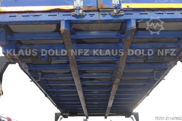 Växelflakssläp KRONE WP 7.3 LS5-CS Pritsche Plane BDF Bordwände